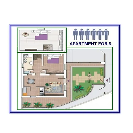 Lägenhetshotell Centro Benigni 3*